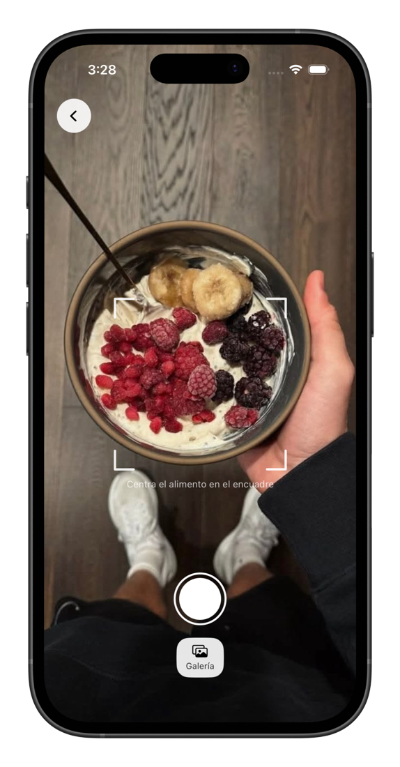 Escáner de comida por foto